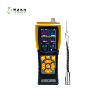 quality Pumping Portable Gas Detector Device OEM Multi Gas Ammonia CO2 Ex O2 H2S CO Splash Proof factory