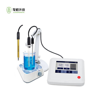 Harga yang bagus Layar Sentuh Laboratorium Dual Parameter PH dan Konduktivitas Meter Dengan Pengaduk Magnetik on line